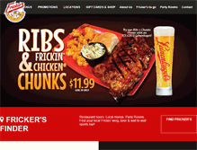 Tablet Screenshot of frickers.com